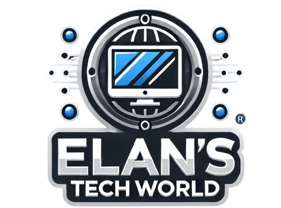Elan's Tech World logo